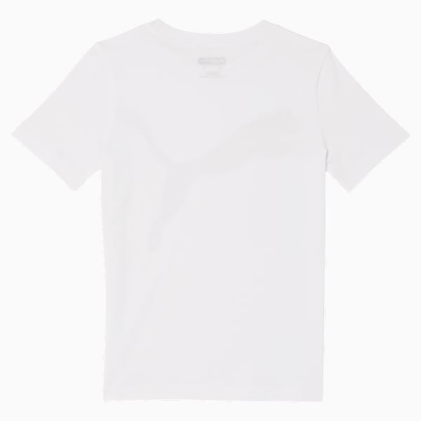 T-shirt en jersey de coton à logo Enfant, PUMA WHITE, extralarge